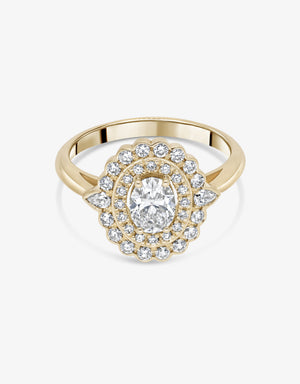Ring Aïda L - Yellow gold