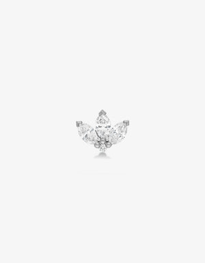 Earring Victoria - White gold