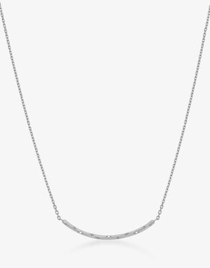 Necklace Douce - White gold