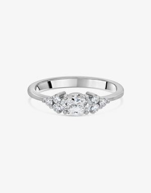 Ring Kenza - White gold