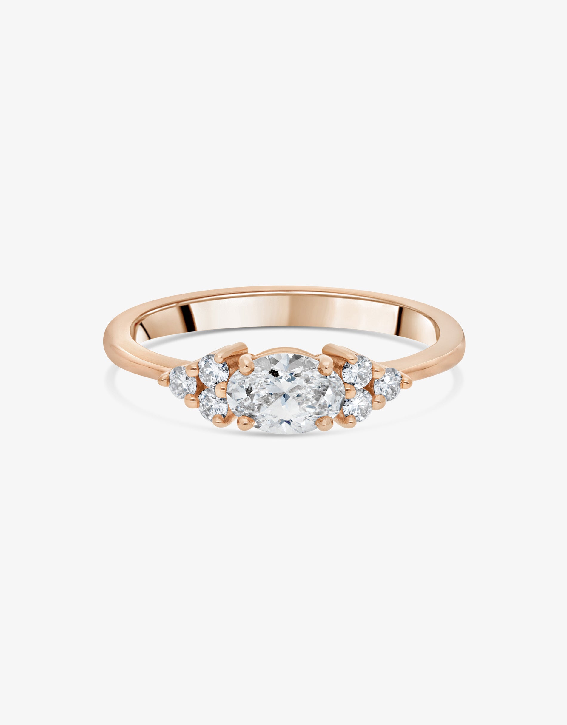 Ring Kenza M in pink gold – Leïla Buecher