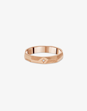Wulfran Diamond Ring - Rose gold