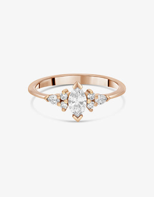 Ring Anne S - Rose gold