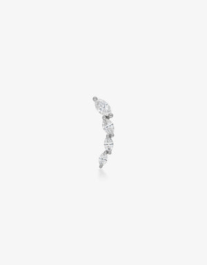 Earring Céleste - White gold