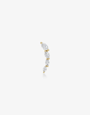 Earring Céleste - Yellow gold