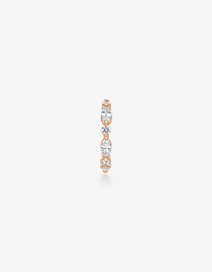 Earring Hoop Elodie - Rose gold