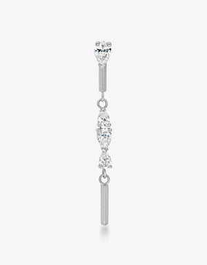 Earring Ibtissame - White gold