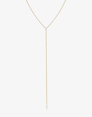 Collier Cravate - Or jaune