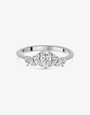 Ring Lancelot S - White gold