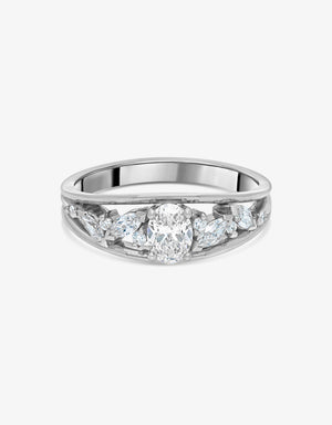 Ring Mylène - White gold
