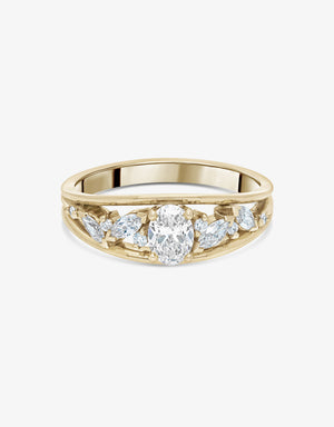 Ring Mylène - Yellow gold