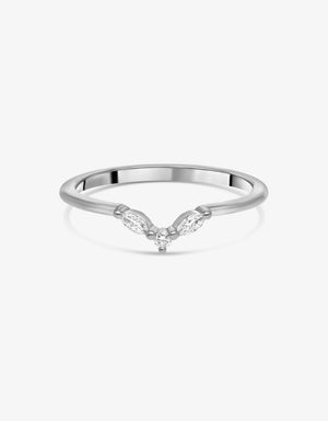 Ring Pauline - White gold