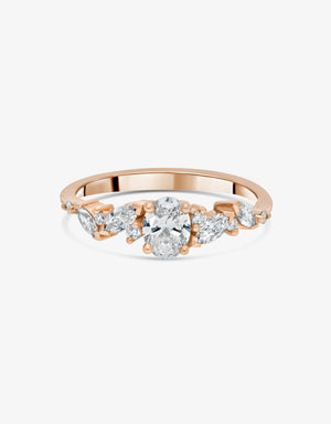 Ring Rania - Rose gold