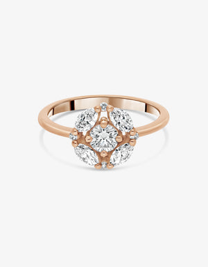 Ring Rina - Rose gold