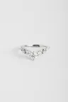 Ring Anna-Marina M in Rose gold White gold