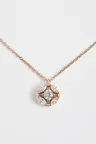 Necklace Rina in Yellow gold Pink gold