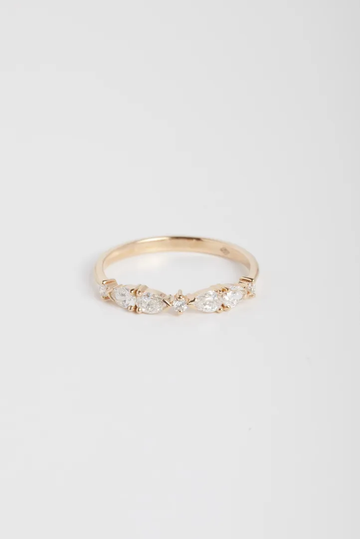Ring Rebecca in pink gold Ring Rebecca in pink gold