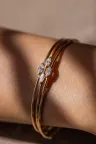 Bracelet Hana Trilogie en or rose Bracelet Hana Trilogie en or rose