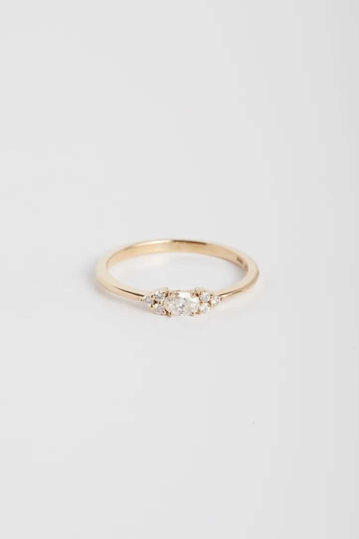 Ring Kenza XS in pink gold Ring Kenza XS in pink gold