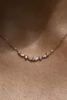 Collier Collier Sarah en or rose Collier Collier Sarah en or rose