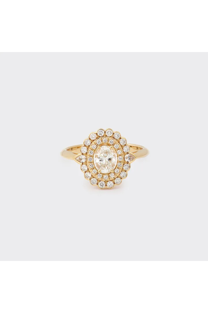 Ring Aïda L in yellow gold Ring Aïda L in yellow gold