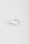 Ring Agathe in Rose gold White gold