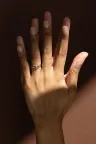 Ring Anne S in white gold