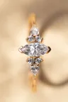 Bague Anne S en or blanc Bague Anne S en or blanc