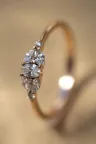 Bague Camille XS en or blanc Bague Camille XS en or blanc