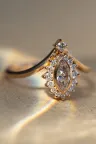 Ring Castille in white gold Ring Castille in white gold