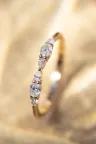 Ring Loulou in yellow gold Ring Loulou in yellow gold