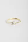 Ring Clara M in yellow gold Ring Clara M in yellow gold