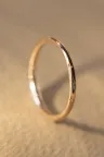 Bague jonc or jaune sans pierre Douce