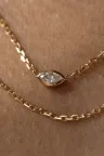 Necklace Hana Triptyque in yellow gold Necklace Hana Triptyque in yellow gold