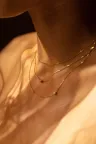 Necklace Hana Triptyque in yellow gold Necklace Hana Triptyque in yellow gold