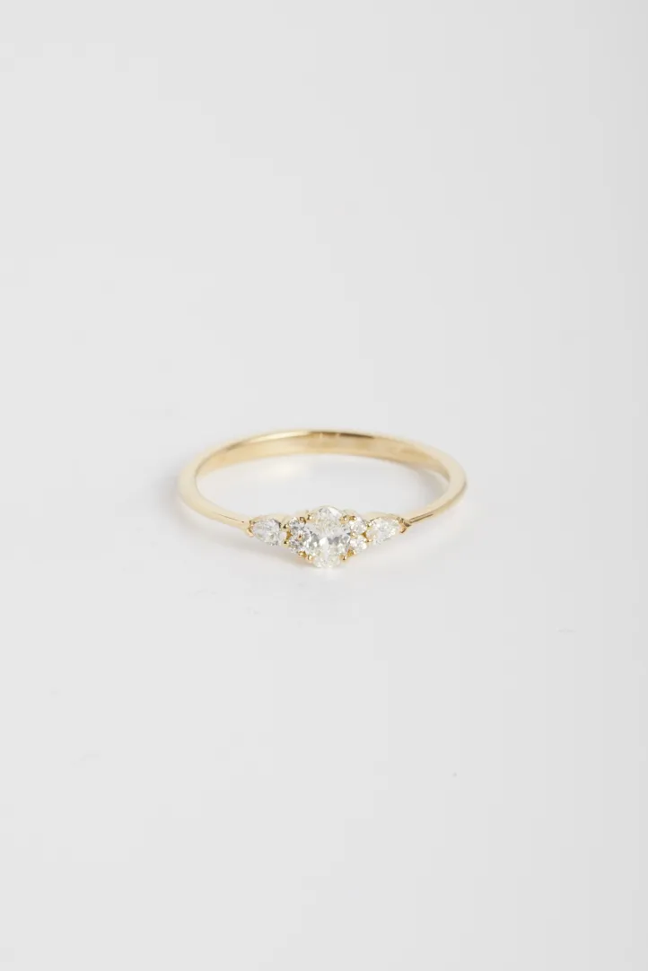 Ring Julie XS in yellow gold Ring Julie XS in yellow gold