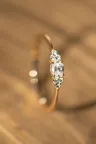 Ring Kenza XS in yellow gold Ring Kenza XS in yellow gold