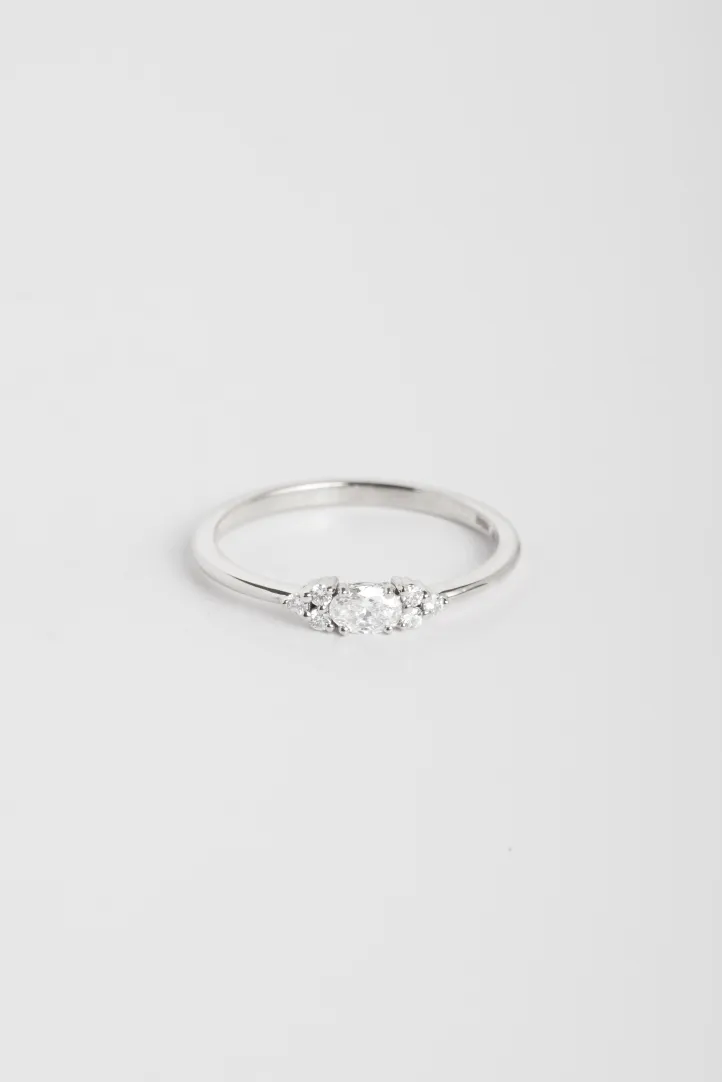 Ring Kenza XS in white gold Ring Kenza XS in white gold