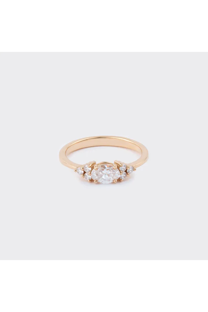 Ring Kenza M in pink gold Ring Kenza M in pink gold