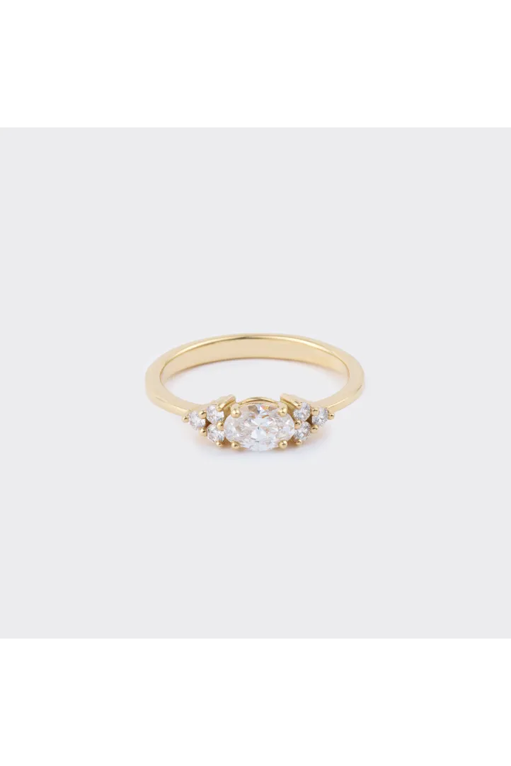 Ring Kenza M in yellow gold Ring Kenza M in yellow gold