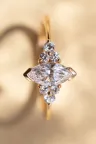Bague Adeline en or rose Bague Adeline en or rose
