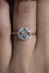Bague Rina S en or jaune Bague Rina S en or jaune