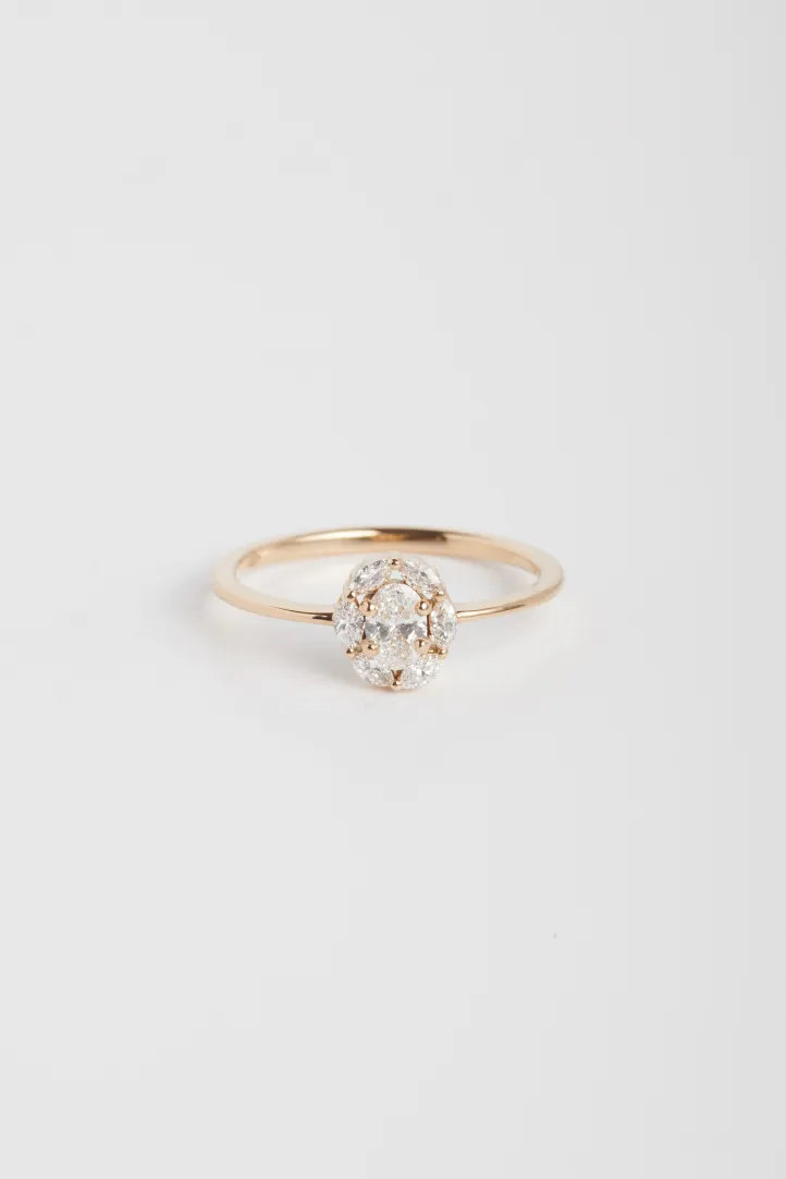 Ring Madeleine S in pink gold Ring Madeleine S in pink gold