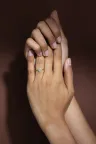 Bague Madeleine S en or blanc Bague Madeleine S en or blanc