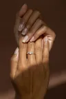 Ring Rania M in white gold Ring Rania M in white gold
