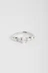Ring Rania M in white gold Ring Rania M in white gold