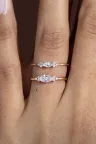 Bague Mathilde S en or rose Bague Mathilde S en or rose