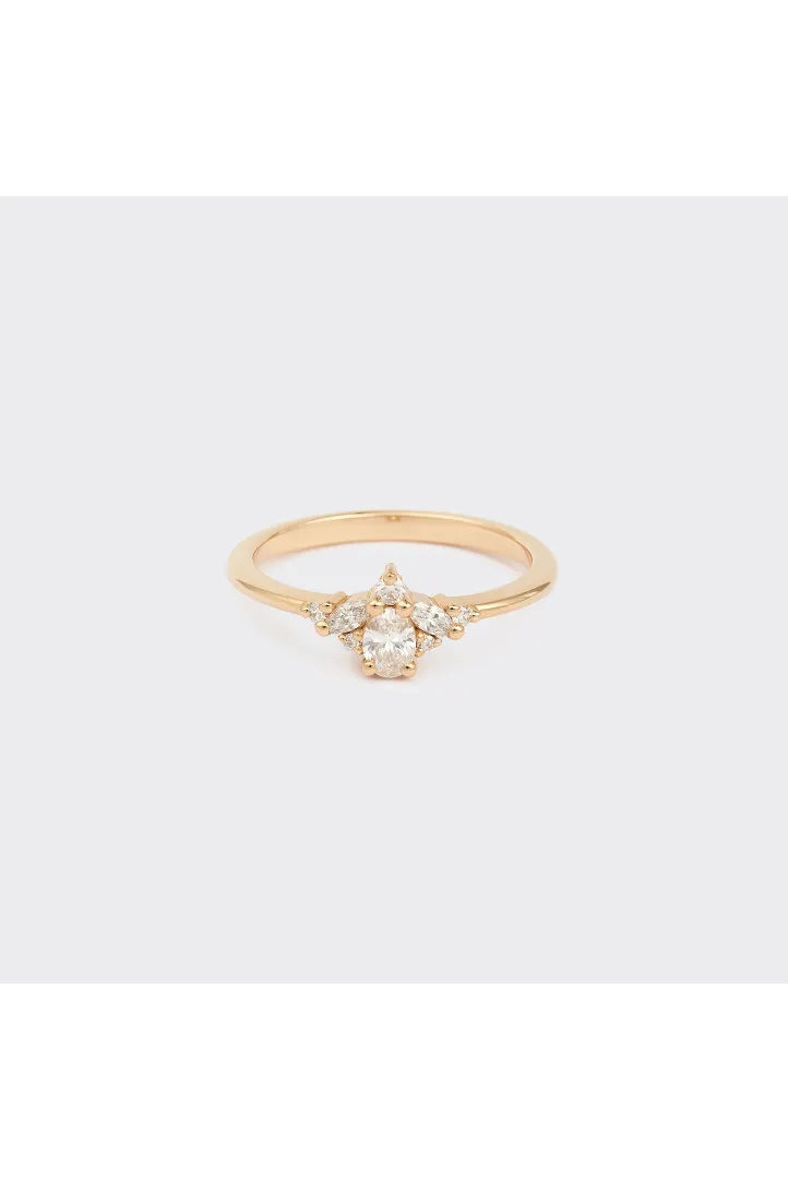Ring Antoine S in white gold