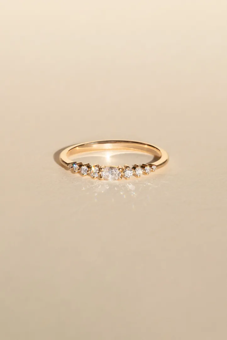Ring Stella in pink gold Ring Stella in pink gold