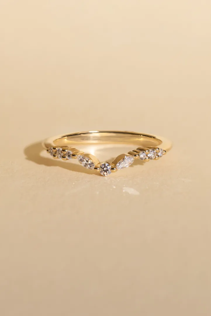 Ring Agathe in pink gold Ring Agathe in pink gold